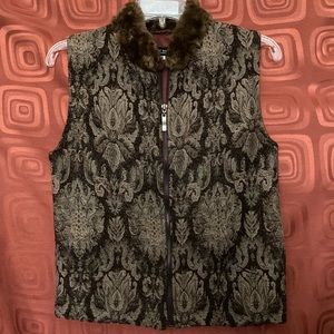 MARC BAXIS LA EMBROIDERED VEST